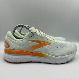 Brooks Ghost 16 Women's Size 9.5 B Blue White Running Shoes Sneakers 1204071B411